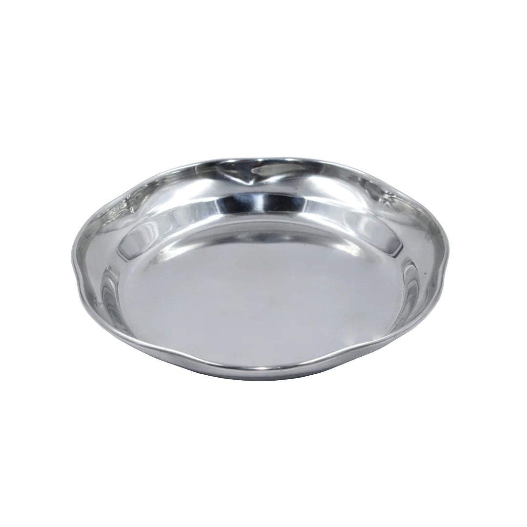 Ss Border Curve Plate