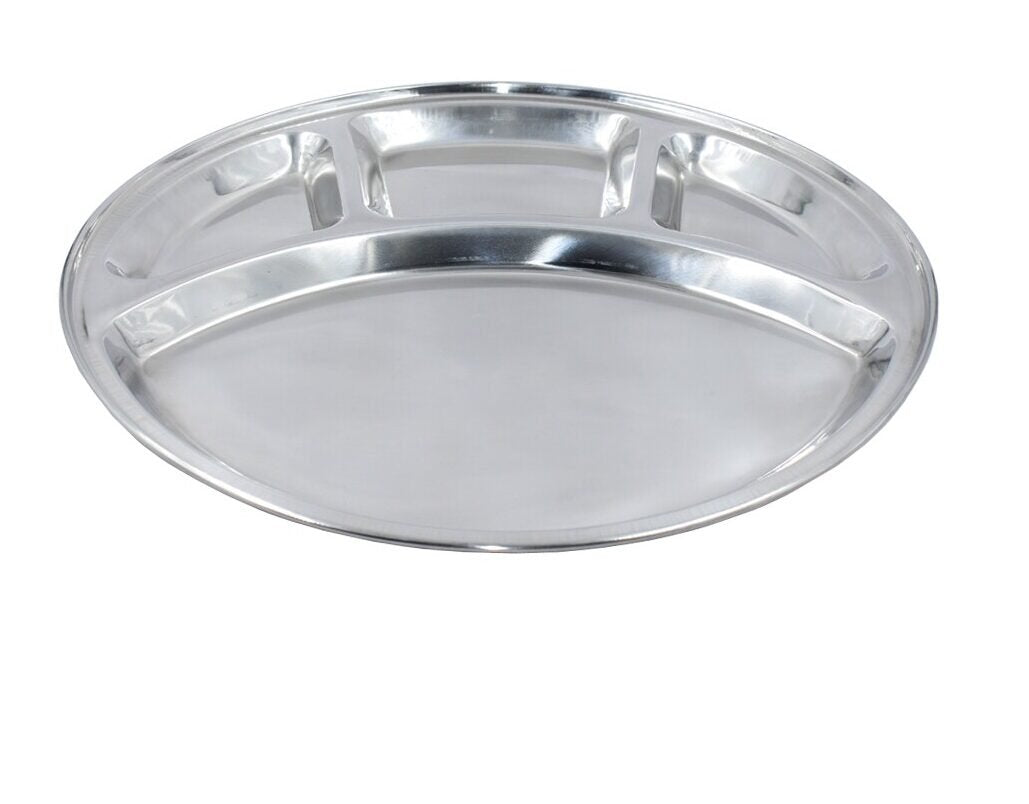 Round Partition Plate  4 In 1