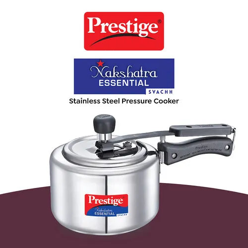 Prestige Nakshatra Svachh Stainless Steel Pressure Cooker