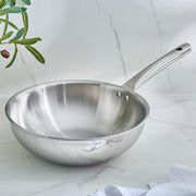 VRM TRIPLY WOK SS HANDLE 22CM
