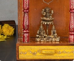 Brass Lakshmi Kubera Statue