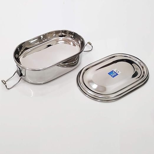 JVL Stainless Steel Single Layer Lunch Box Medium