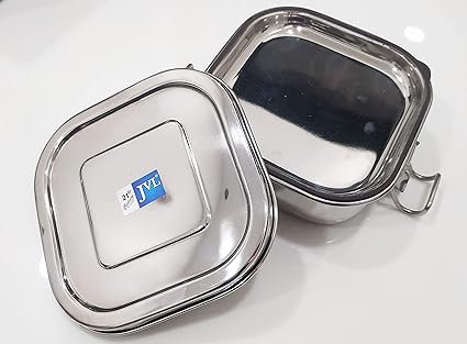 JVL Stainless Steel Lunch Box Small