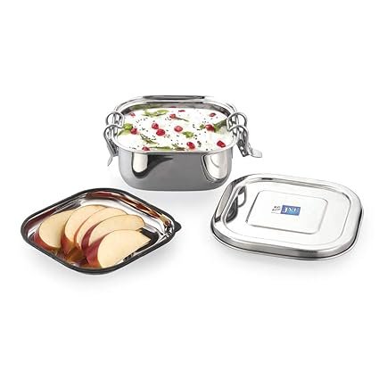 JVL Stainless Steel Lunch Box Small
