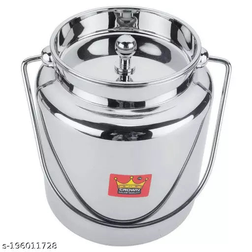 Crown Stainless Steel Oil Can With Handle