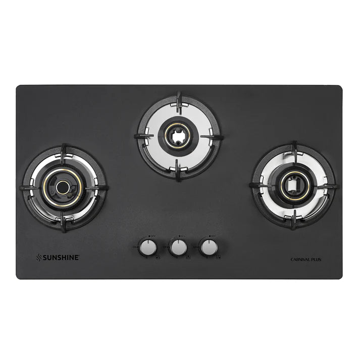 SUNSHINE LPG STOVE 3 BR CARRNIVAL PLUS HOB