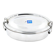 JVL Stainless Steel Oval Shape Lunch Box