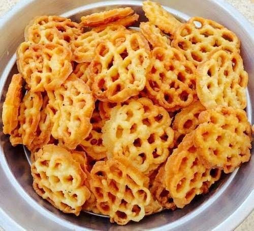 Stainless Steel Non Stick Rose Murukku Cookie Maker Achu Murukku Maker Mould