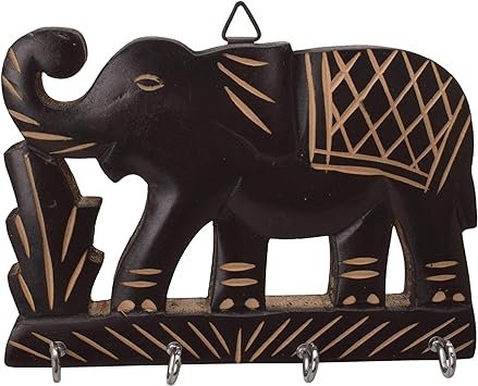 Wooden Design Key Holder