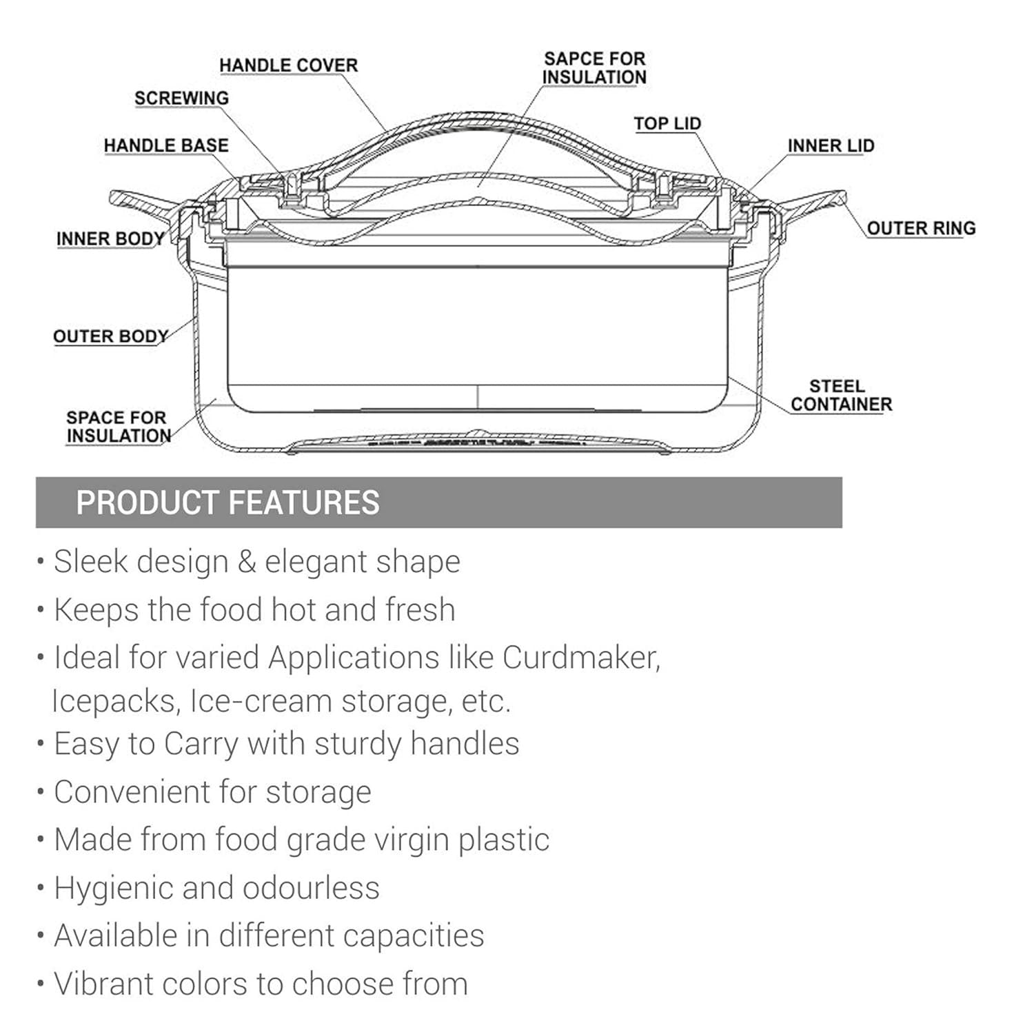 Milton Zenith Casserole - 1500ml
