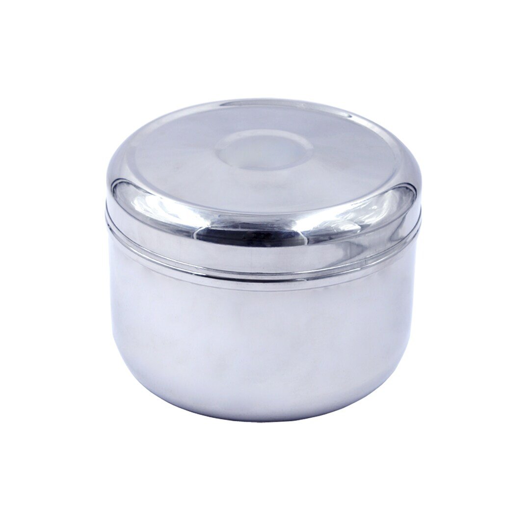 Stainless Steel Deep Container Radius Shaped