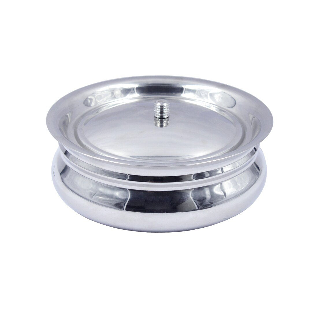 Radius Steel Rice Serving Handi – Steel House