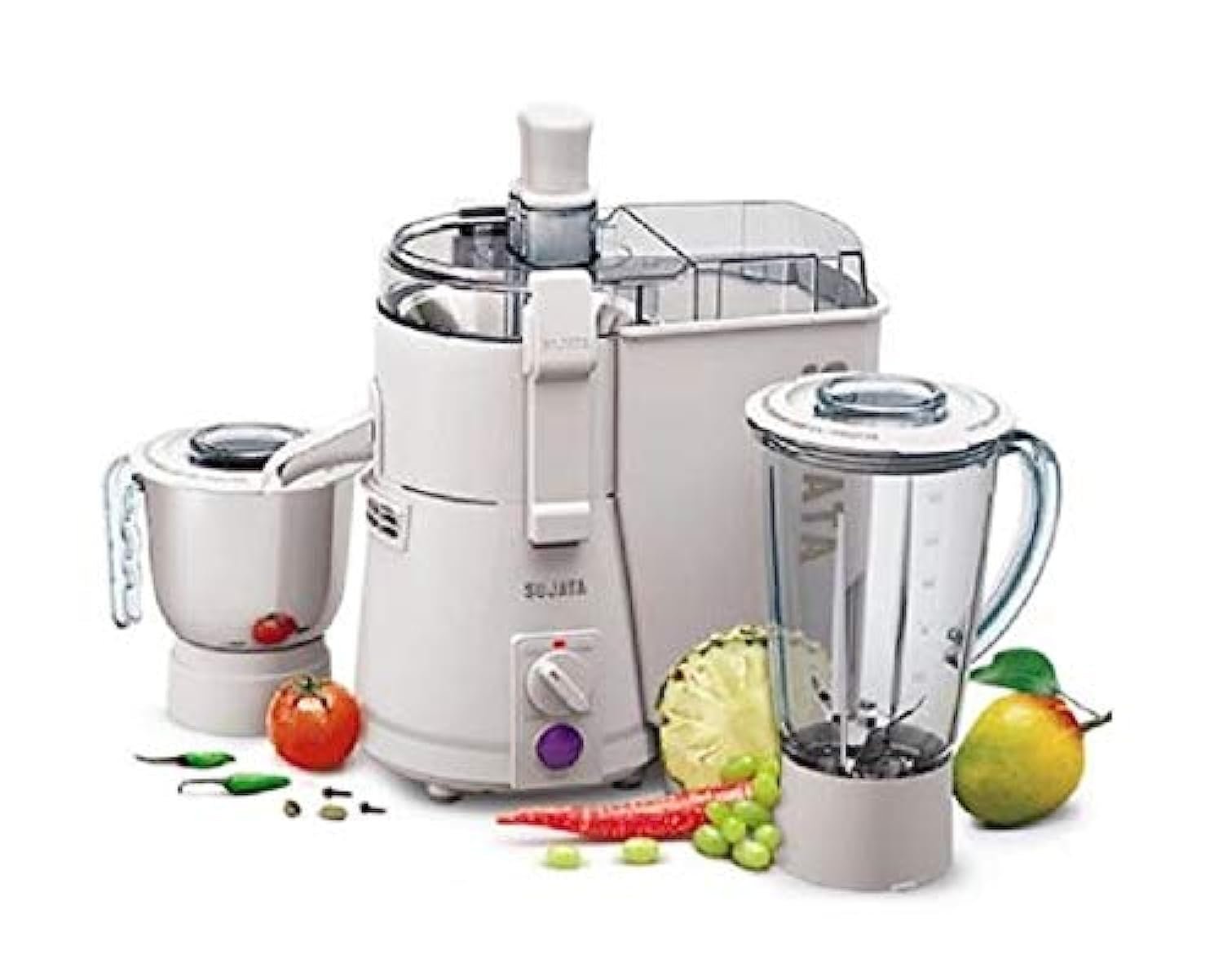 Sujata Juicer Powermatic Plus  White  900 W