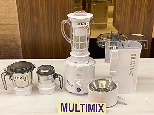 Sujata Mixie Multimix  White  900 W