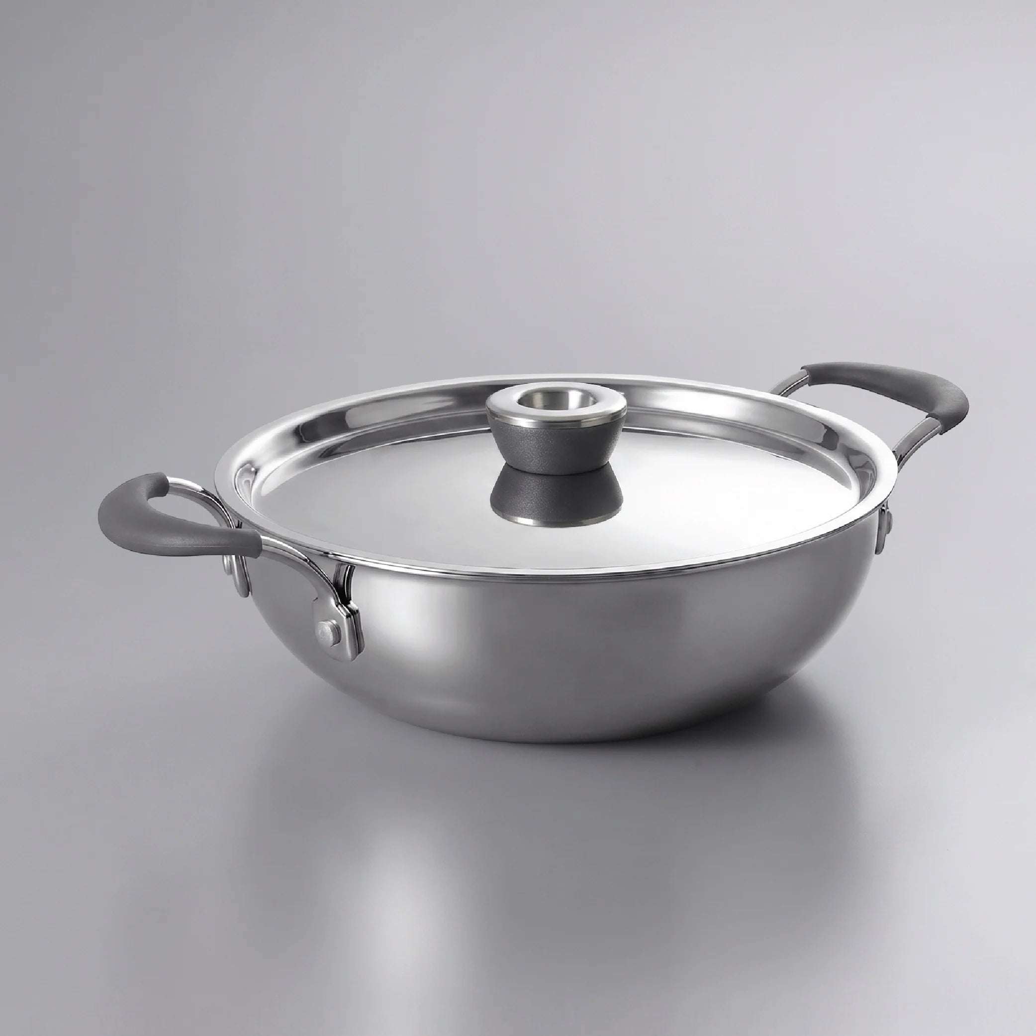 MEYER TRIVANTAGE PRO 22CM 2.0 L KADAI WITH SS 32113