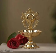 Brass Shankh lamp