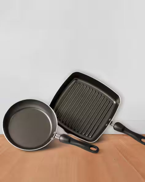 MEYER 2 PIECE SET-FRYING PAN & GRILL PAN