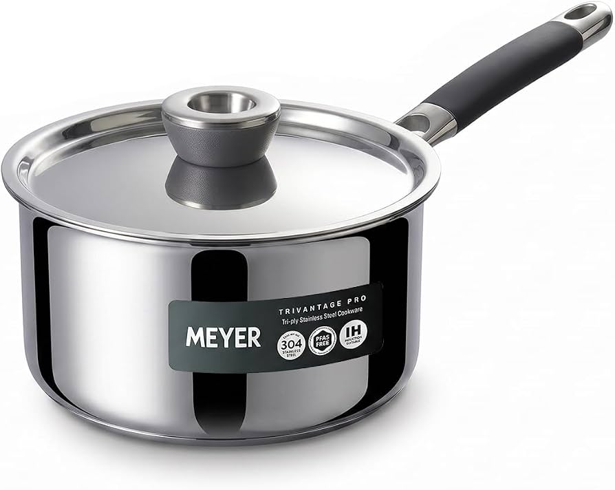 MEYER TRIVANTAGE PRO 16 CM 1.7 L CASSEROLE WITH SS LID