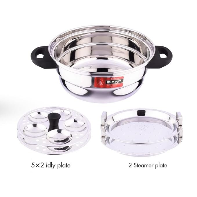 Eurostyle Stainless Steel Royal Idli Pot