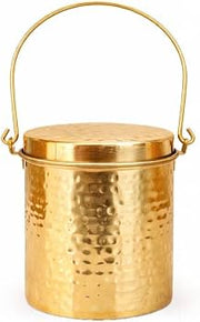 Brass Container With Handle