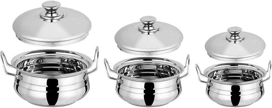 MAYUR DISH HANDI SET 3PC