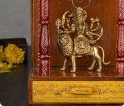 Brass Shri Durga Idol