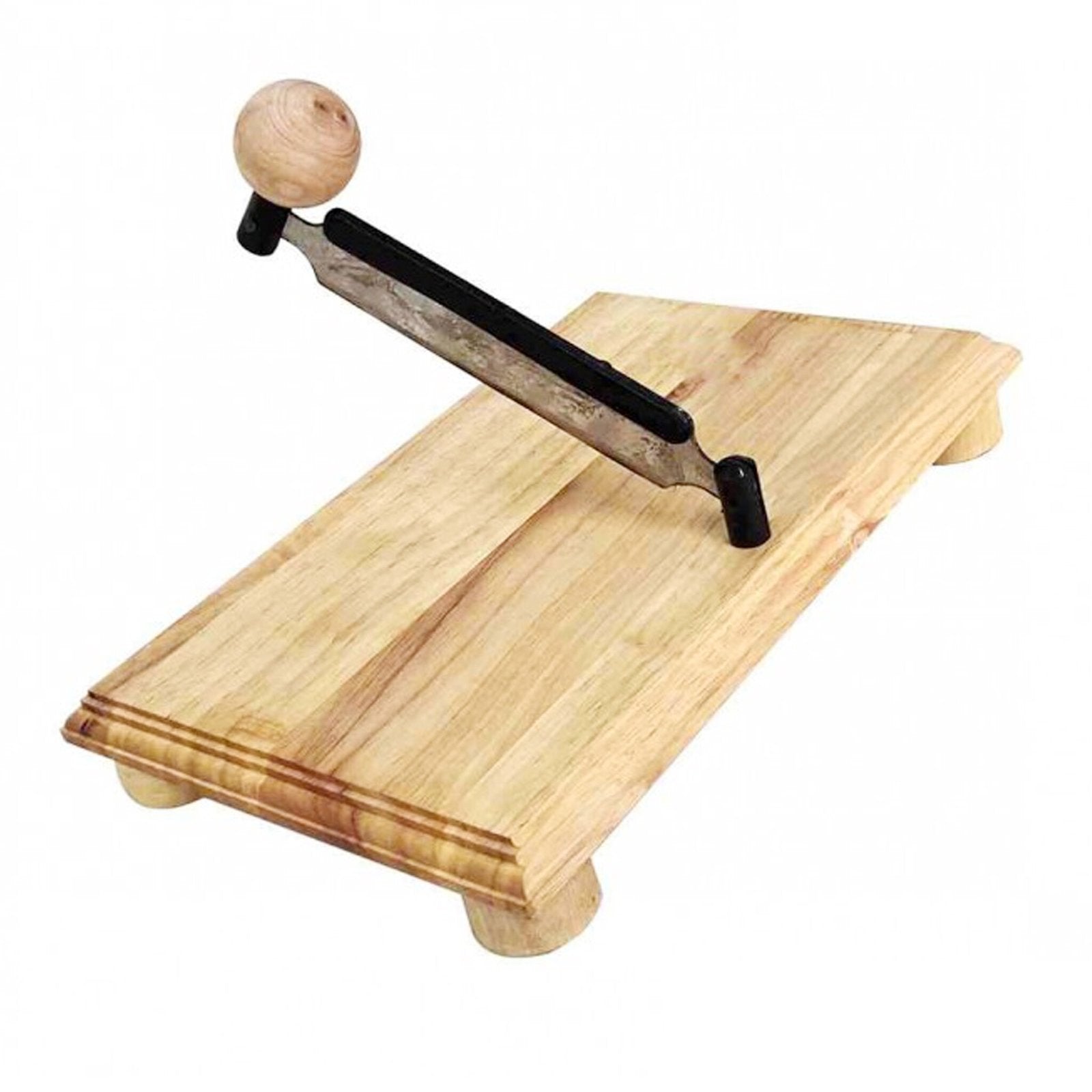 Redangle Wooden Chopping Board Stand With Cutter