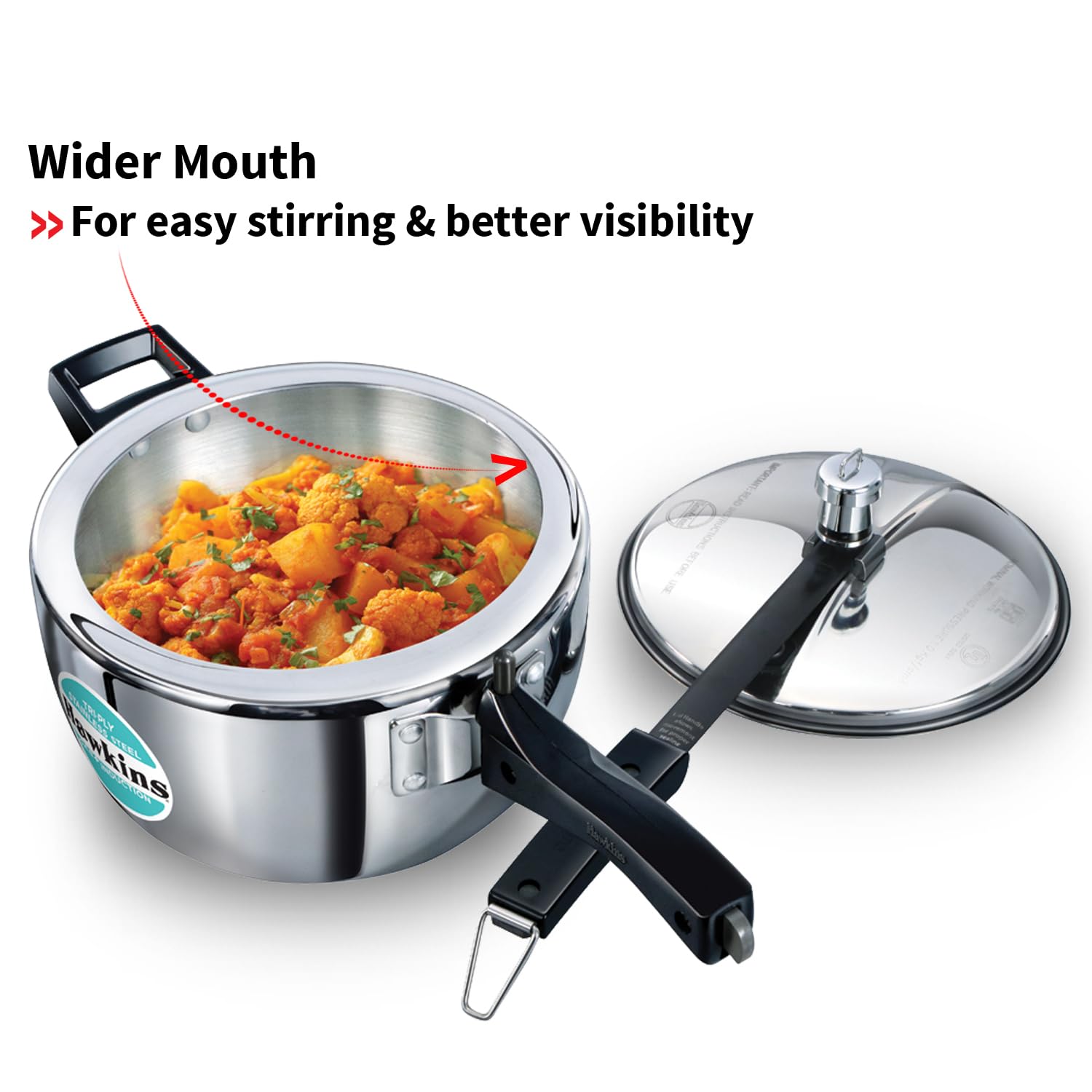 HAWKINS TRIPLY STAINLESS STEEL COOKER