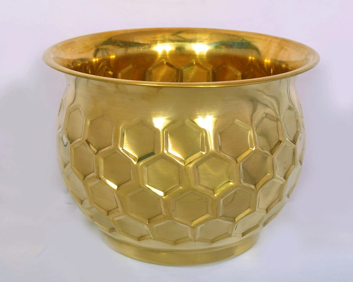 Brass Planter Home Decor