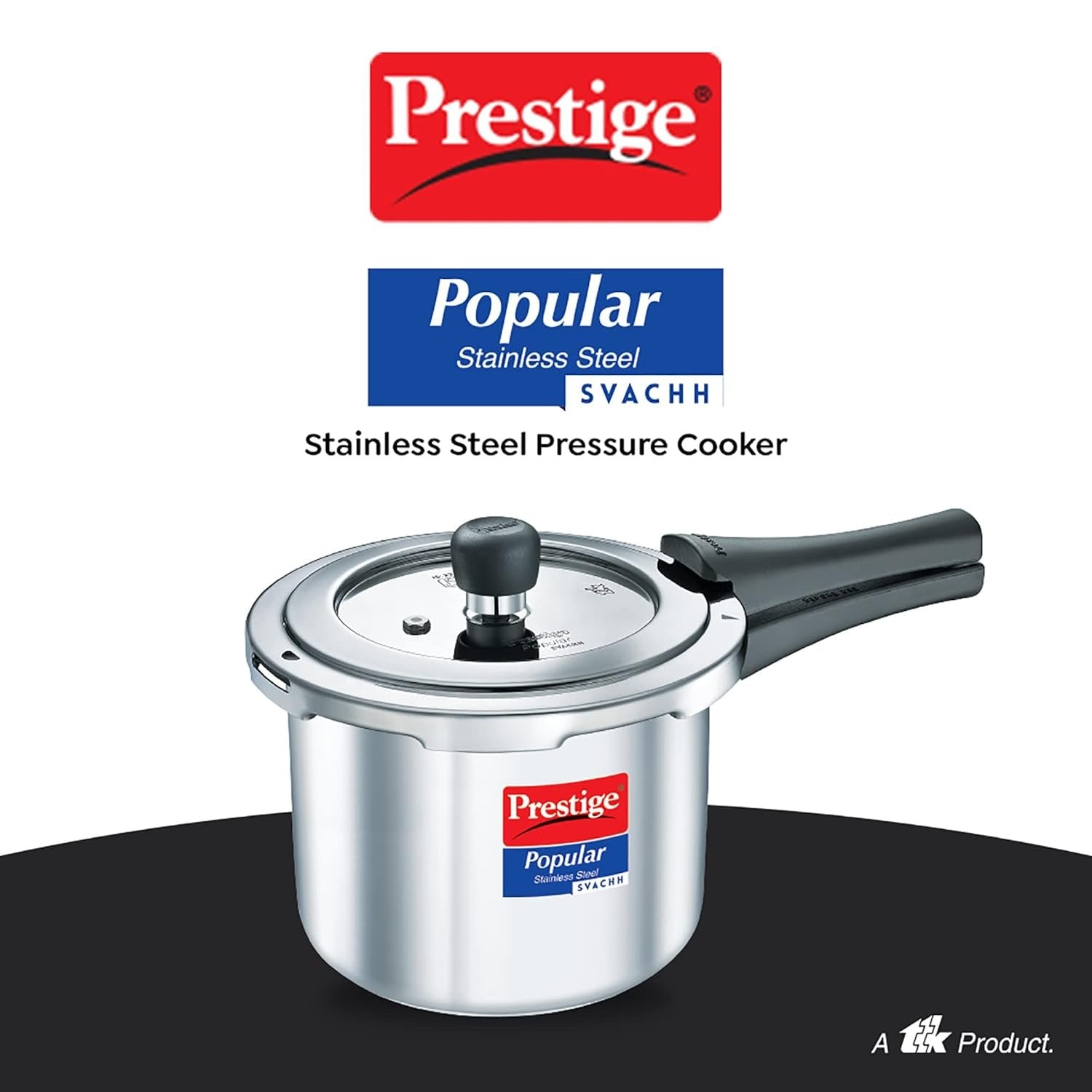 Prestige Popular Svachh Stainless Steel Pressure Cooker