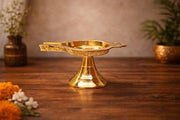 Brass Round Abhishekam Stand