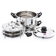 JVL ROUND STEAMER WITH IDLY POT