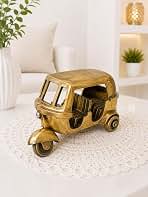 Brass Auto Rickshaw Home Decor