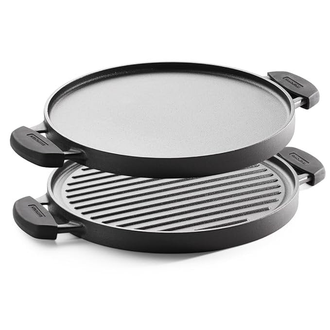 Tramontina Titanex Reversible Cast Iron Grill Pan/Tawa