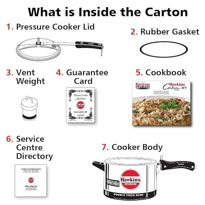 Hawkins Pressure Cooker Hevibase