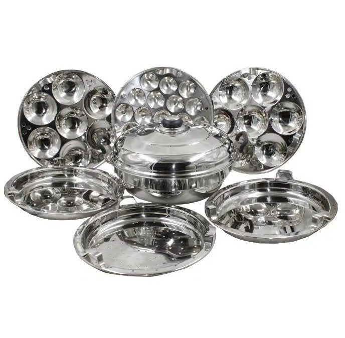 JVL Stainless Steel  Idly Maker