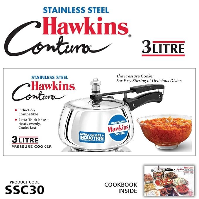 Hawkins Stainless Steel Cooker Contura
