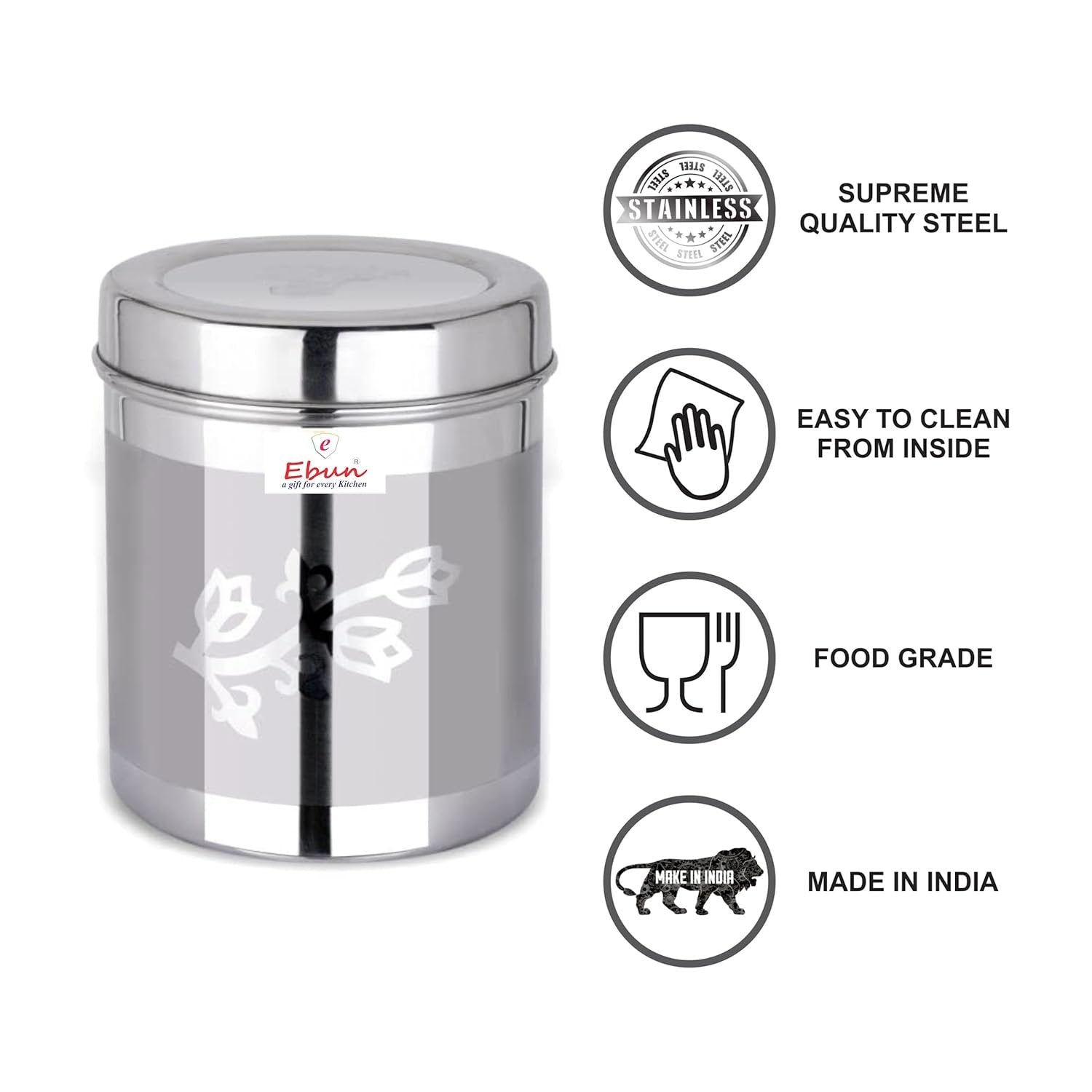Stainless Steel Floral Storage Container