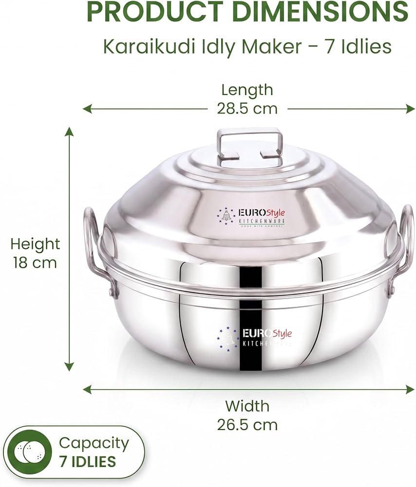 EURO STYLE POT IDLY 7 KULI