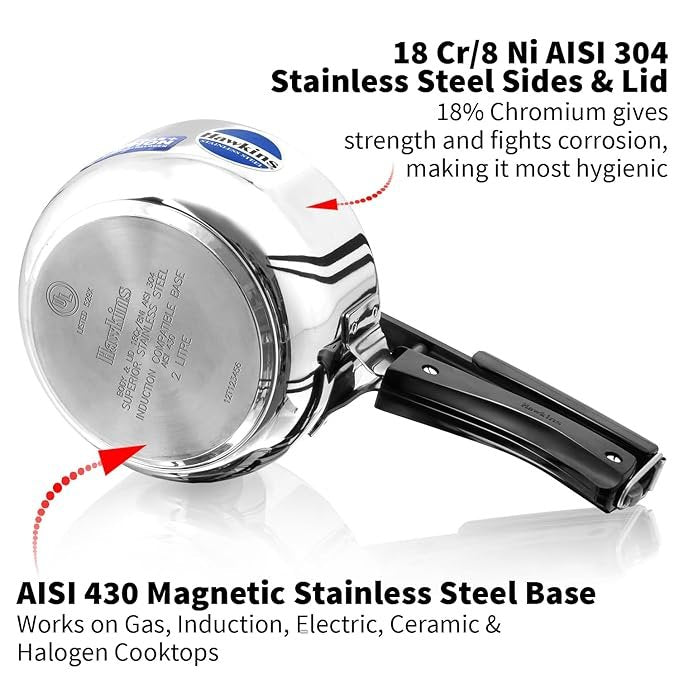 Hawkins Stainless Steel Pressure Cooker