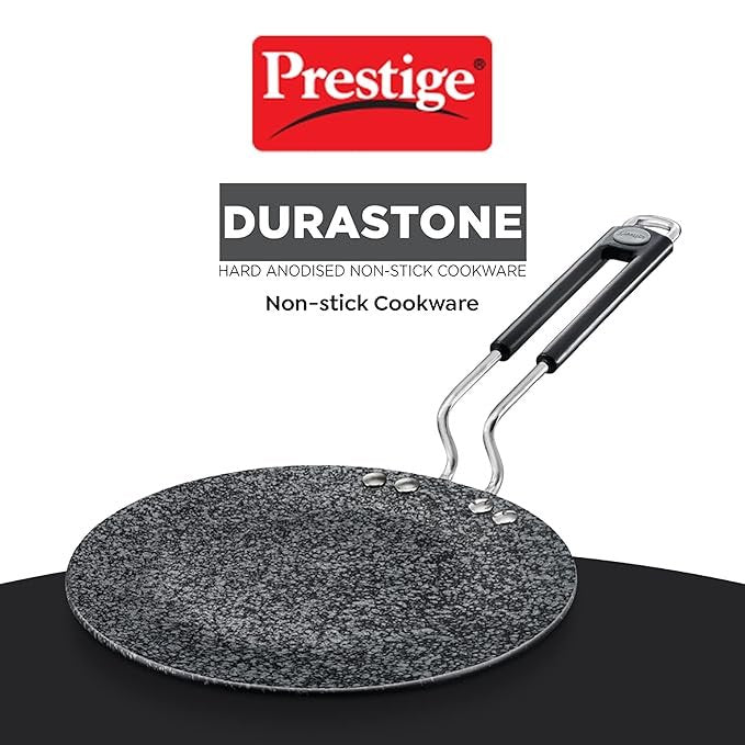 Prestige Durastone Hard Anodised Non-Stick Concave Tawa