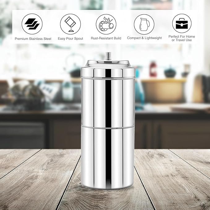 Stainless Steel Filter Coffee Maker