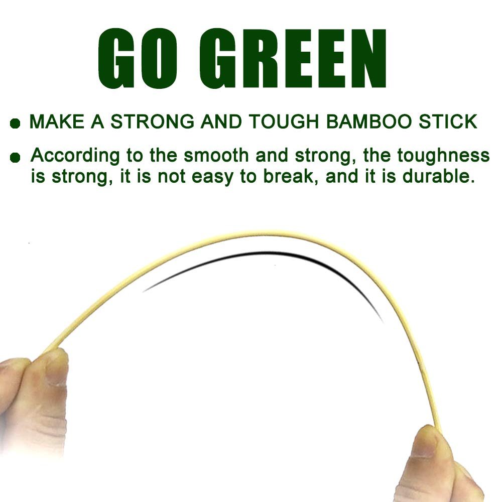 Natural Bamboo Wooden Skewers 15.5Inch 60pcs