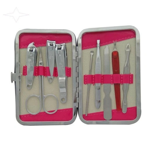 Stainless Steel Manicure Pedicure Grooming Kit