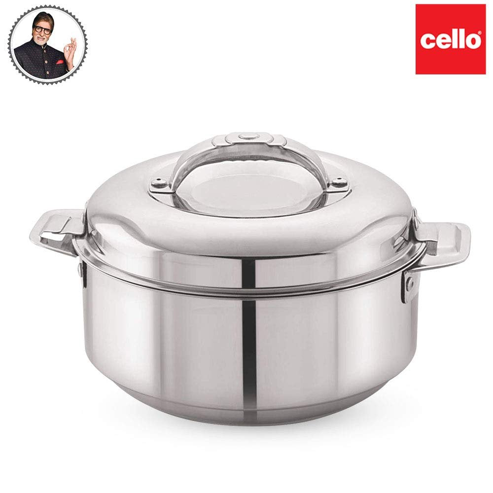 Cello Maxima Stainless Steel Double Walled Insulated Casserole