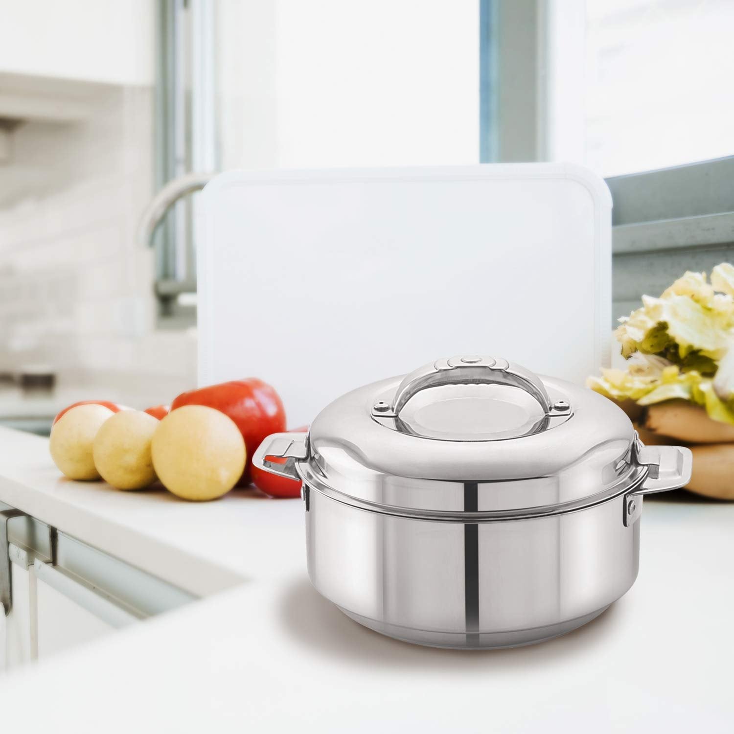 Cello Maxima Stainless Steel Double Walled Insulated Casserole