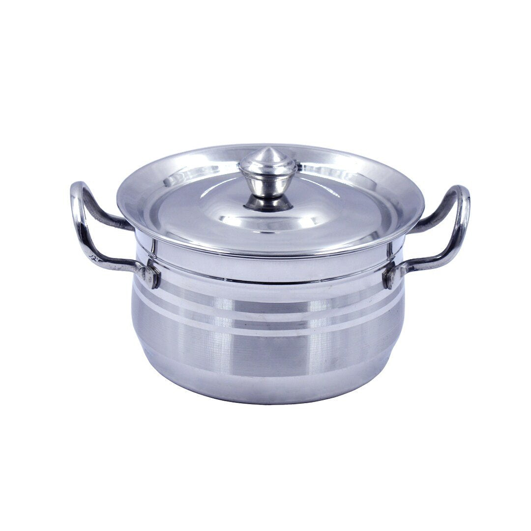 Steel Line Shaded Design Serving Vessels