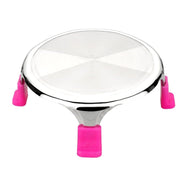 Stainless Steel Polpat Chapati/Roti Maker Board pink