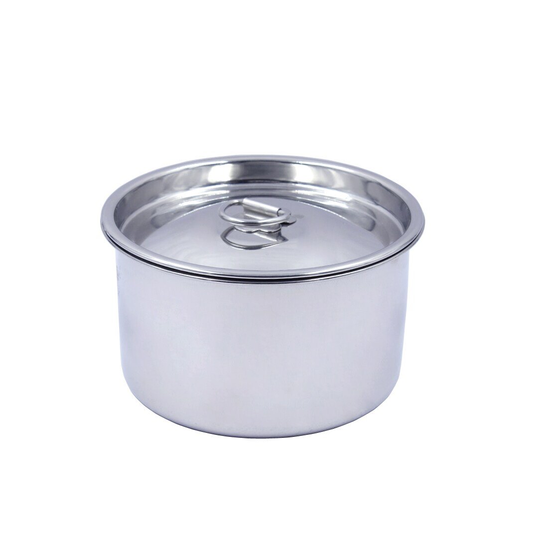 Round Shape Steel Serving Box