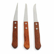 Elewa Wooden Carving Knife 3 Pice Set Steel